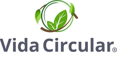 Logo oficial de Vida Circular, empresa de reciclaje sostenible en La Serena y Coquimbo.