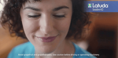 Latuda commercial still