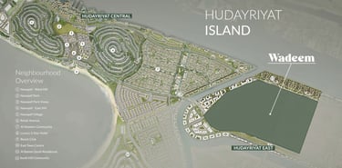 Al hudayriat map