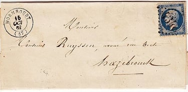 Losange Gros Chiffres 4348 et type 15 (57).