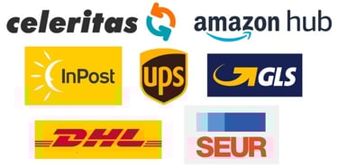 celeritas amazon inpost ups gls dhl y seur