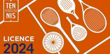 Image représentant la licence de tennis 2024