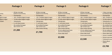 Wedding photography and videography packages in London by Fred Art Studio