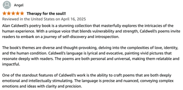 The Only Verse, Written by Alan Caldwell, Author, Writer