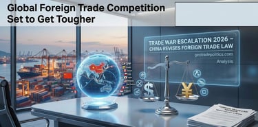 China’s Revision of its Foreign Trade Law will Increase Trade War