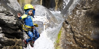 Randonnée aquatique du couleau, Serre-Ponçon Hautes Alpes