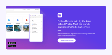 Proton Drive Free Account