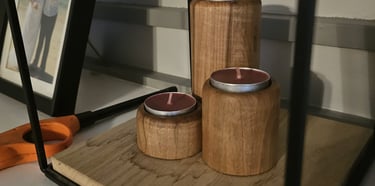 Maple Tea light decor 