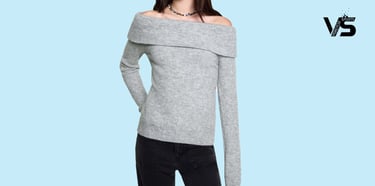 Off-The-Shoulder Sweater