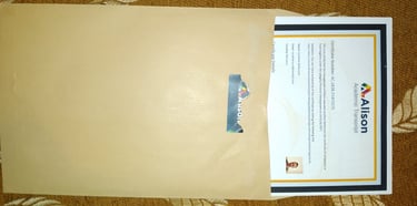 certificate international diplome diploma certificat شهادة دبلوم عالمي دولي أليسون