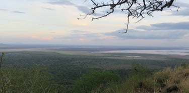 Beautiful view of Lake Manyara National Park