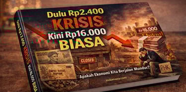 cover buku apakah ekonomi indonesia berjalan mundur