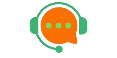 Um fone de ouvido e um microfone