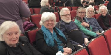 Music Group attending CSO rehearsal