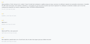 metodo visto aprovado depoimentos