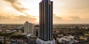 Troika Residenve Building - 33 Storey. Ths latest skyline in Kota Bharu