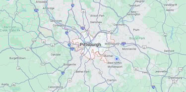 Greater Pittsburgh Map