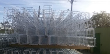 eletrocalhas aramadas