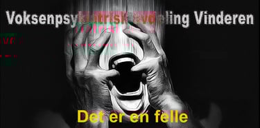 Voksenpsykiatrisk avdeling Vinderen tilbyr utredning og tverrfaglig spesialisert behandling til mennesker med psykiske