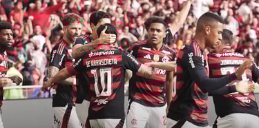 Flamengo vem embalado após vitória importante contra o Palmeiras no Brasileirão.