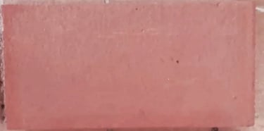 Tomette rectangulaire rouge marseillaise