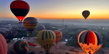 Hot Air Balloon Ride over Luxor