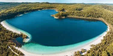 Bush tucker experience on Fraser Island.