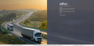 2025 CassPort sign in page