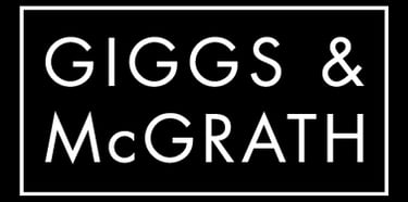 Giggs & McGrath company logo displayed alongside a client testimonial for workplace mental health