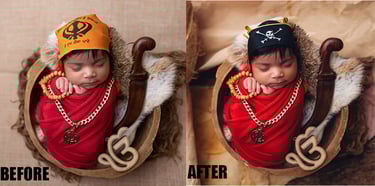 Baby Photo Manipulation and Stylization 