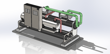water cooled chiller