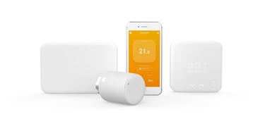 a smart home device with a smart home appliance