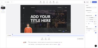 Synthesia AI: Customize your chosen template on this page to enhance and personalize your video