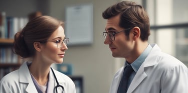 A close-up view of a computer motherboard with a prominent microchip labeled 'AI' at the center. The board is densely populated with circuits, capacitors, and other electronic components in various shades of gray, black, and gold.