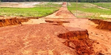 erosao em condominio