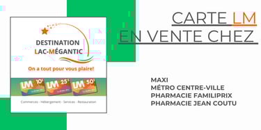 Carte LM Lac-Mégantic