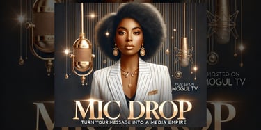 Mic Drop flyer