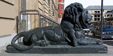 City Hall Lion 4935