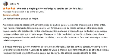 Avaliação Cliente Amazon