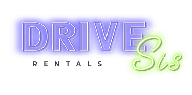 DriveSis Rentals logo, cute car rentals on Turo