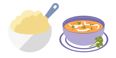 purée ou soupe