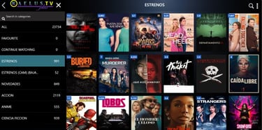 Películas de estreno y de todas las plataformas