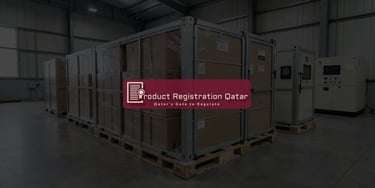 Controlled warehouse storage conditions for imported products in Qatar during pre-customs inspection