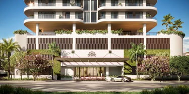 Bungalow East Entry rendering I Margarita Rosa Budina