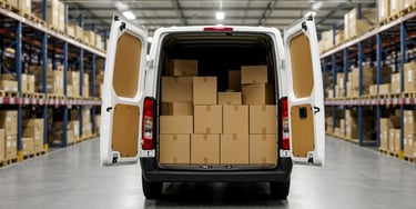 Camioneta de carga pequeña para distrubución local