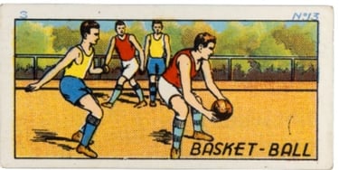 1930s Jacques Chocolat Les Sports Illustres Type 1 Basketball #13 Reception