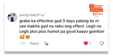 Loved by users—real Allors Skincare testimonials from happy Shopee customers.