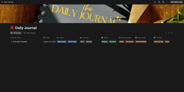 daily journal