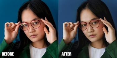 glass-glare-removal