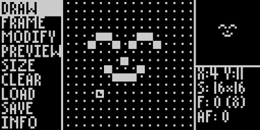 Arduboy Sprite Editor...So Happy!